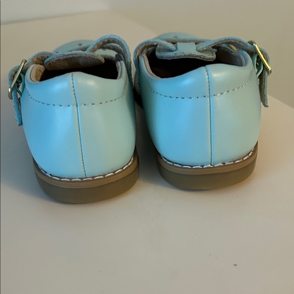 FootMates Mint Green Kids Dress Shoes - Picture 4 of 7